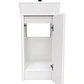 Vanitorio A Piso Completo Blanco 40 cm Con Espejo LED - Miniatura 4