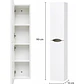 Vanitorio Flotante Completo Blanco 80 cm Con Espejo LED Y Estante - Miniatura 3
