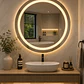  Espejo LED Redondo Sin Marco 60 cm - Miniatura 2