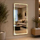 Espejo LED de Cuerpo Entero L08 Silver 70×150 cm con Opción de Pedestal - Miniatura 2
