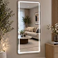 Espejo LED de Cuerpo Entero L08 Silver 70×150 cm con Opción de Pedestal - Miniatura 1