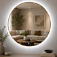Espejo LED Redondo L02 Golden 70 cm  - Miniatura 1