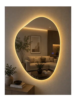 Espejo LED Gota L11 Sin Marco 70x90 cm 