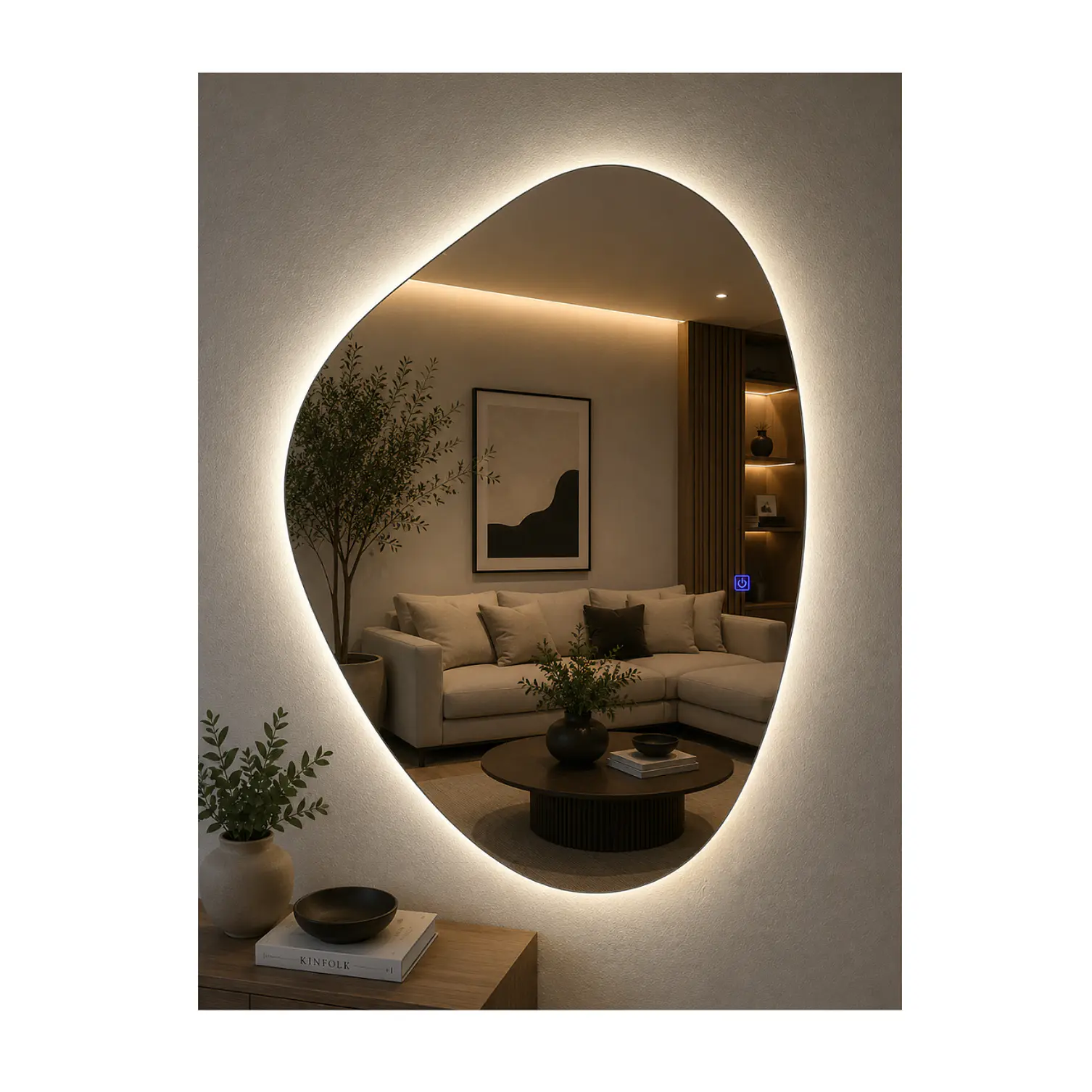 Espejo LED Gota L11 Sin Marco 70x90 cm  3