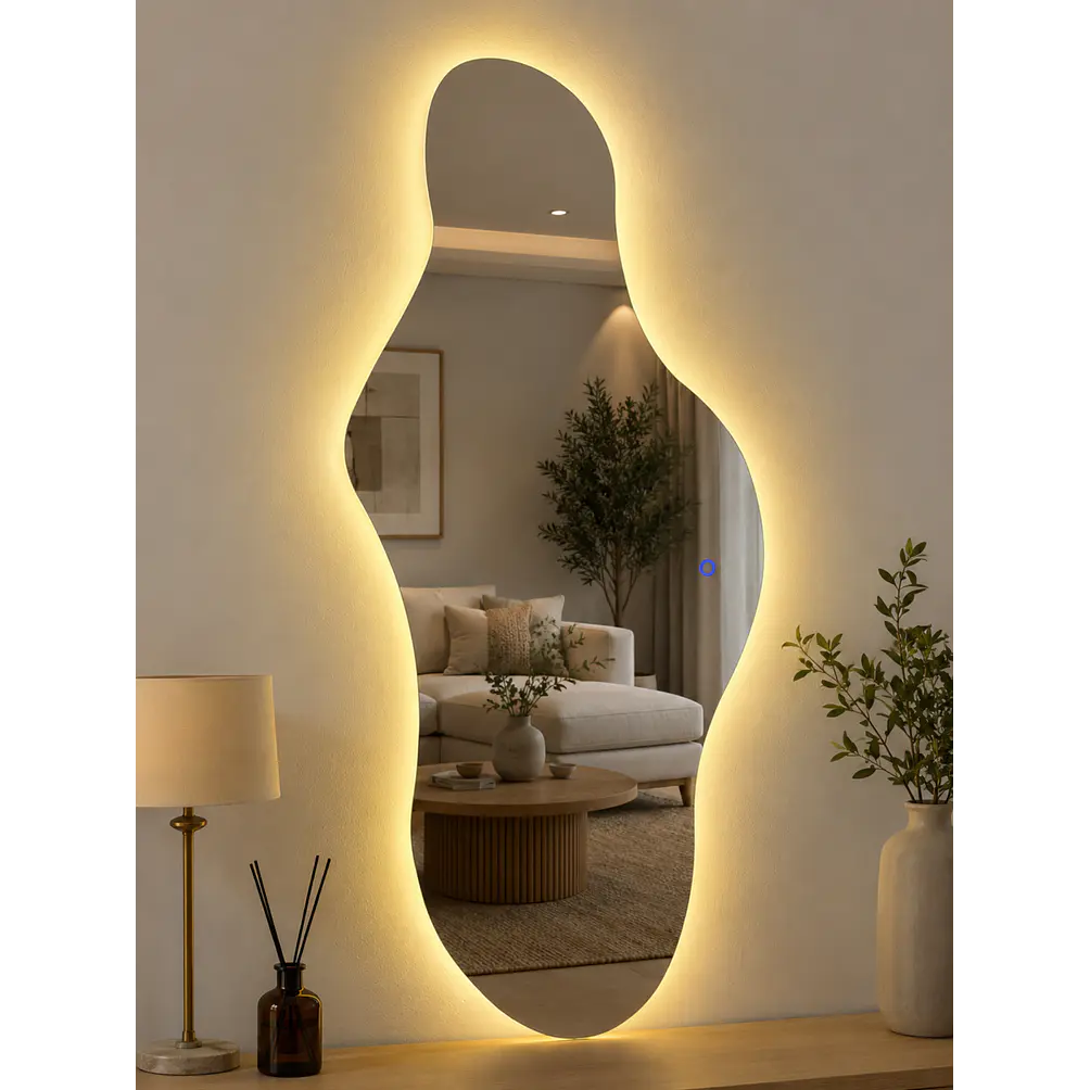 Espejo Led Irregular L13 Sin Marco 65x150cm 1