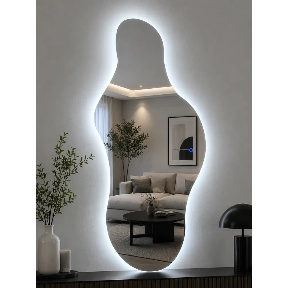Espejo Led Irregular L13 Sin Marco 65x150cm 2
