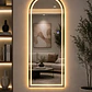 Espejo LED Arco 70x180 cm Sin Marco | 3 Tonos de Luz | Vertical  - Miniatura 2
