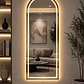 Espejo LED Arco 70x150 cm Sin Marco | 3 Tonos de Luz | Vertical  - Miniatura 2