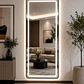 Espejo Decorativo LED con Marco Negro 70x180 cm | Instalación Vertical u Horizontal - Miniatura 3