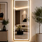 Espejo Decorativo LED con Marco Dorado 70x180 cm | Instalación Vertical u Horizontal - Miniatura 2