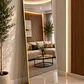 Espejo Cuerpo Entero Pedestal L09 Gold 70x180cm - Miniatura 2