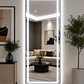 Espejo Decorativo LED con Marco Gris 70x180 cm | Instalación Vertical u Horizontal - Miniatura 1