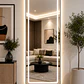 Espejo Decorativo LED con Marco Gris 70x180 cm | Instalación Vertical u Horizontal - Miniatura 3