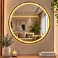 Espejo LED Redondo Black 80 cm - Miniatura 2