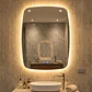 Espejo LED Para Baño Desempañante Sin Marco 60x80 cm - Miniatura 2