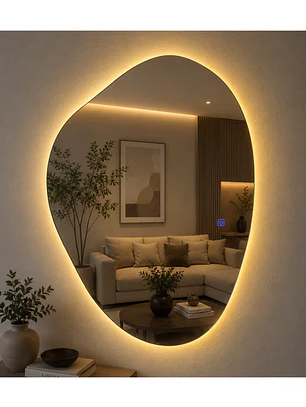 Espejo LED Gota L11 Sin Marco 70x90 cm 
