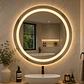  Espejo LED Redondo Sin Marco 60 cm - Miniatura 2