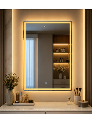 Espejo LED Vertical Sin Marco 60x80 cm 