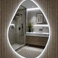  Espejo LED Para Baño Desempañante Sin Marco 60x80 cm - Miniatura 1