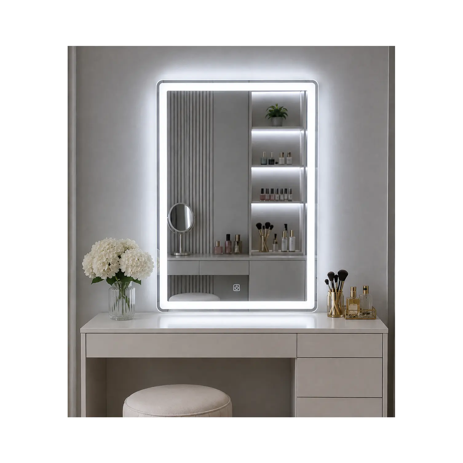 Espejo Led Sin Marco 50x70 cm 1