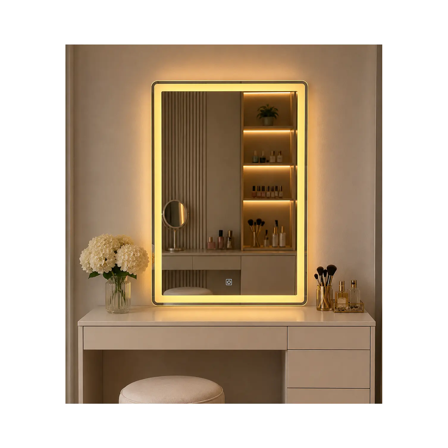 Espejo Led Sin Marco 50x70 cm 2