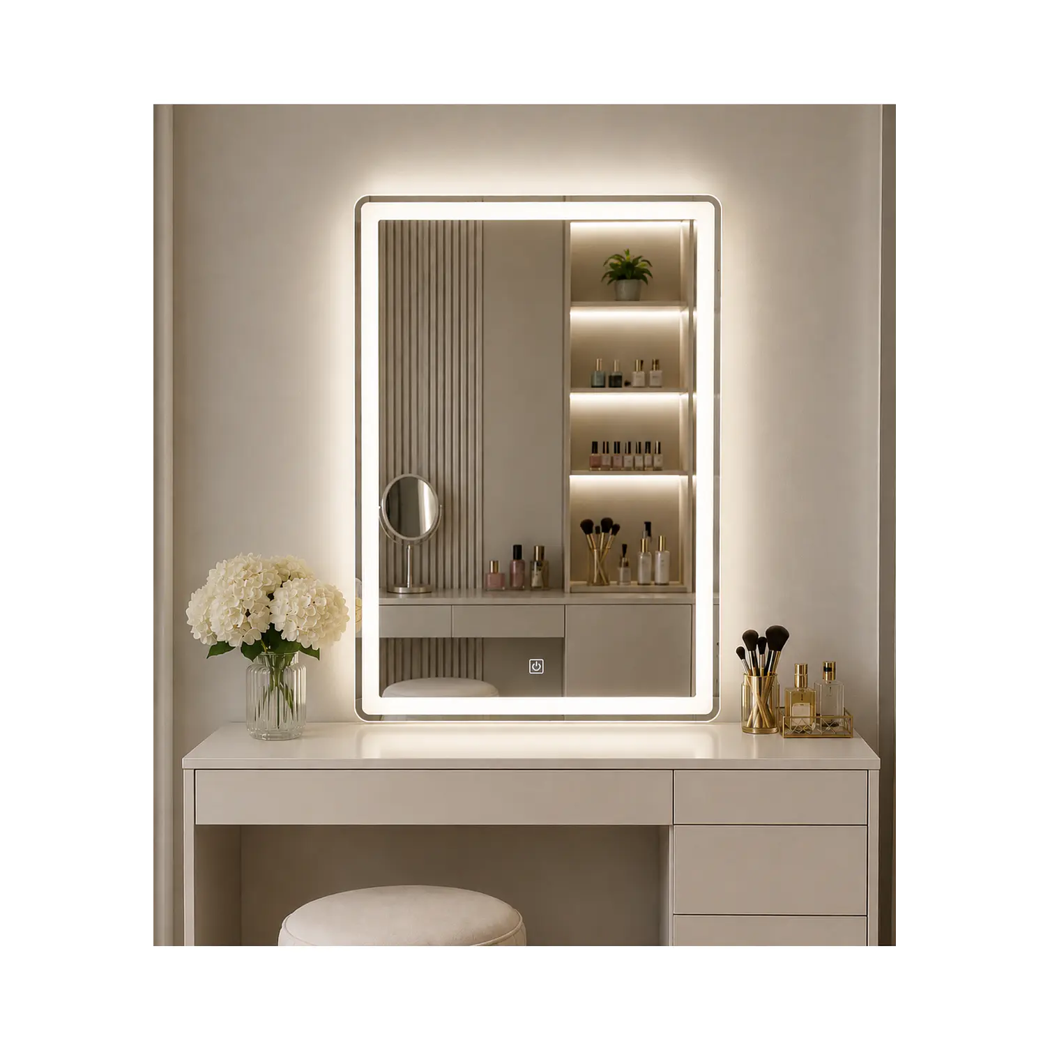 Espejo Led Sin Marco 50x70 cm 3