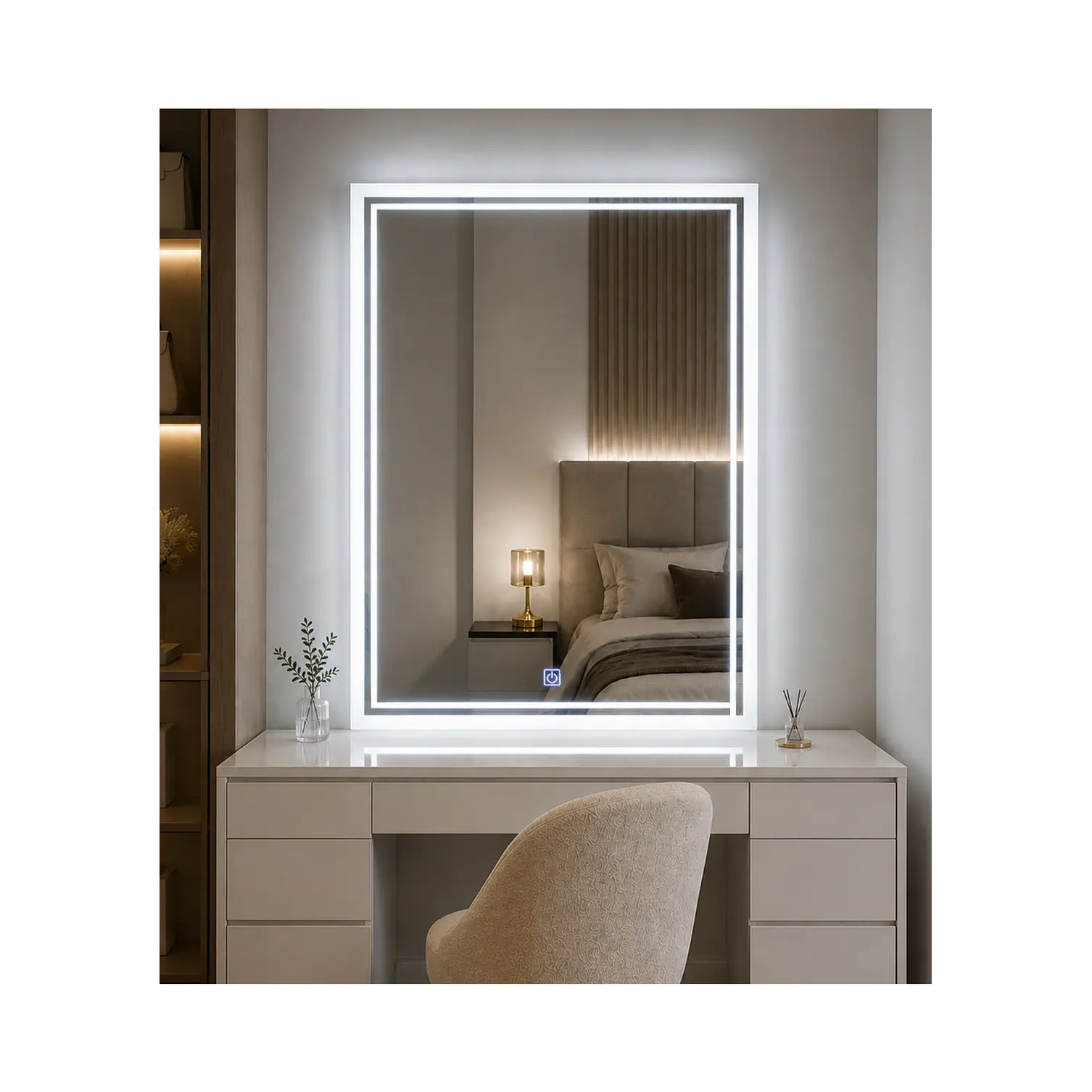 Espejo LED Vertical Sin Marco 60x80 cm 1