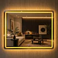 Espejo Led Rectangular L16 Sin Marco 100x75cm - Miniatura 2