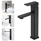 Llave Monomando Lavamanos Verona Alta Black - Miniatura 2