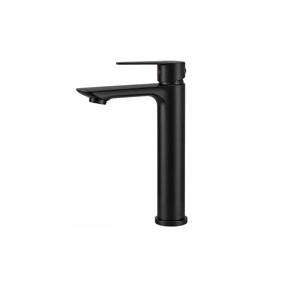  Llave Monomando Lavamanos Gota Alta Black 1