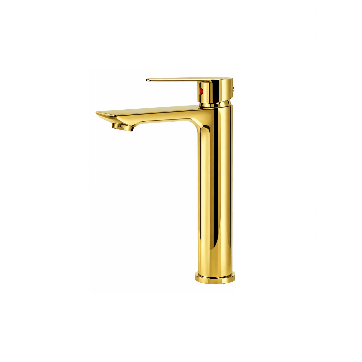 Llave Monomando Lavamanos Gota Alta Gold 1