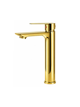  Llave Monomando Lavamanos Gota Alta Gold
