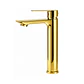  Llave Monomando Lavamanos Gota Alta Gold - Miniatura 1