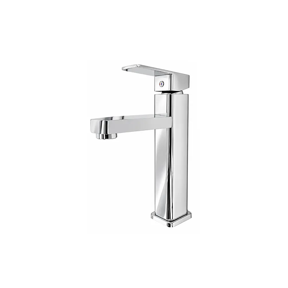  Llave Monomando Lavamanos Verona Alta Silver 1