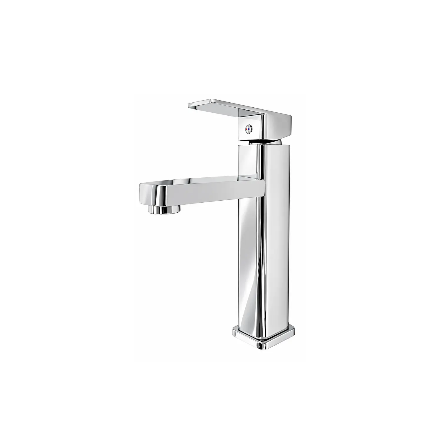  Llave Monomando Lavamanos Verona Alta Silver 1