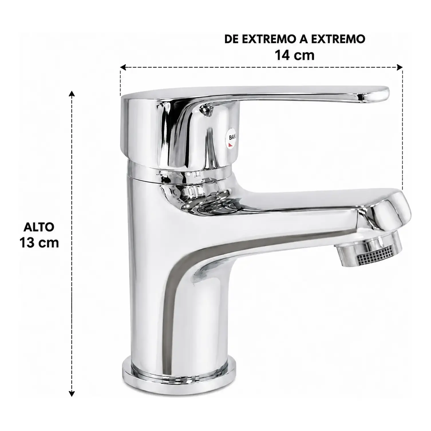  Llave Monomando Lavamanos Classic Silver 2