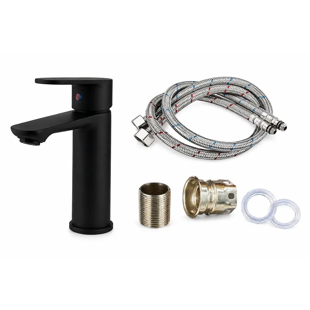  Llave Monomando Lavamanos GOTA BLACK 3
