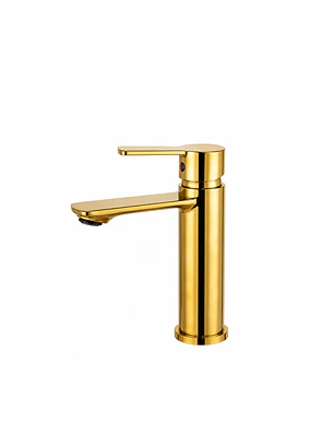  Llave Monomando Lavamanos Gota GOLD