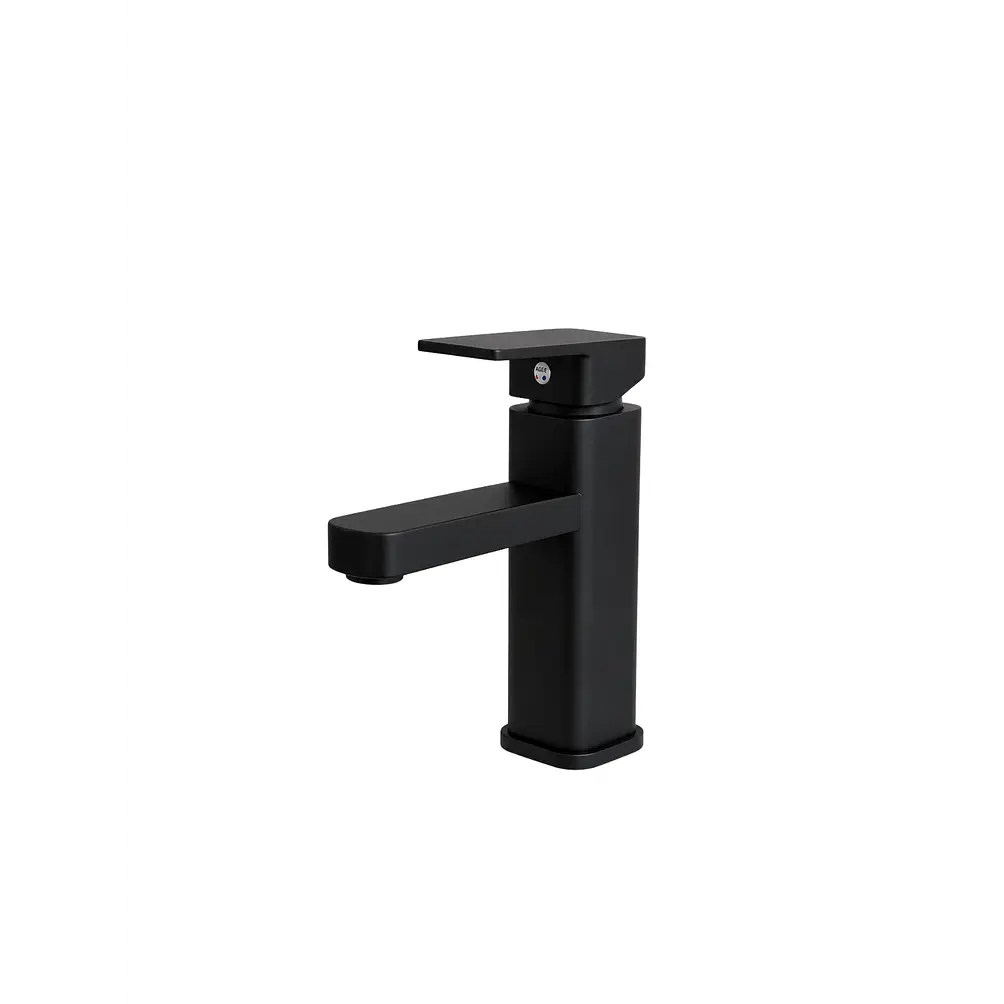  Llave Monomando Lavamanos Verona Black 1