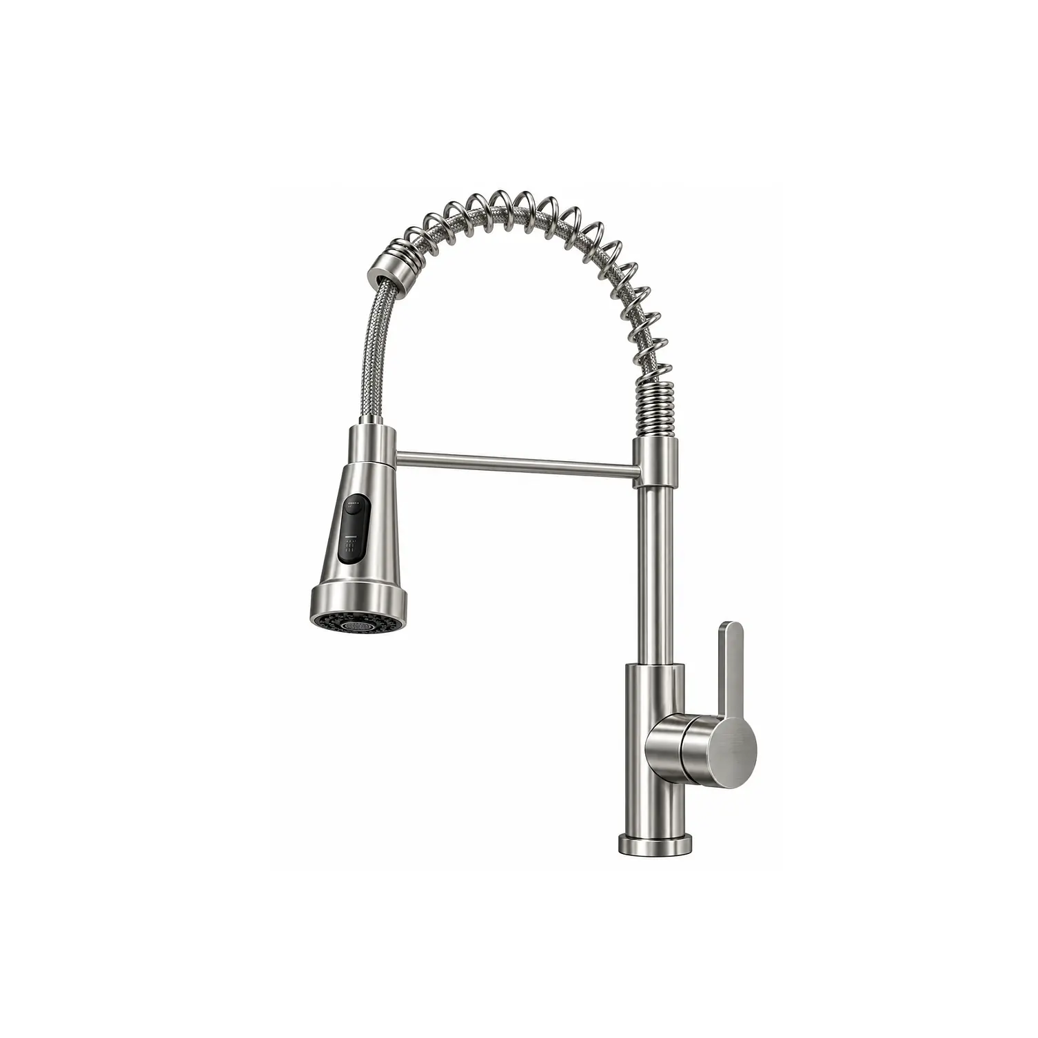 Llave Monomando Lavaplatos Flexible Silver Mate 1