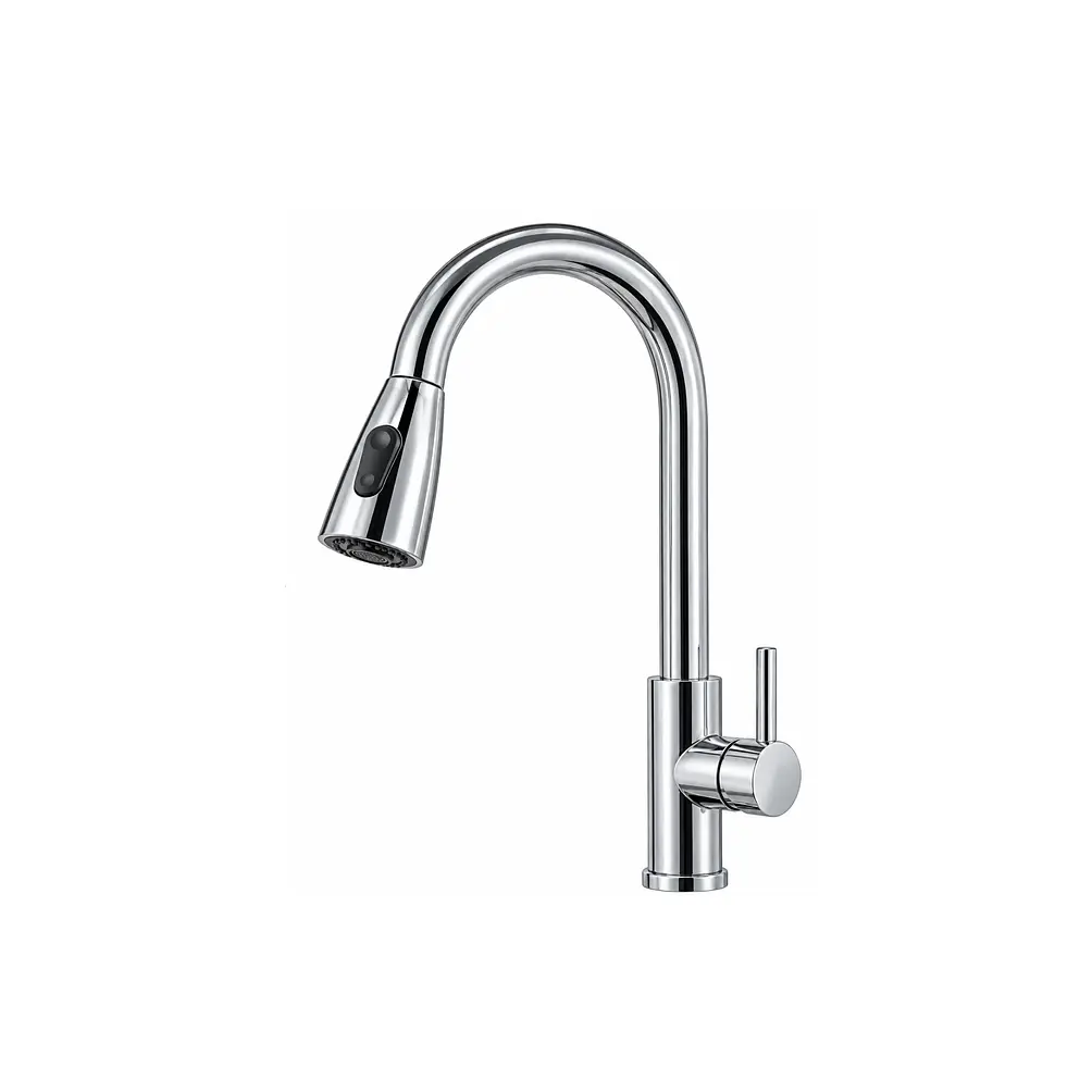 Llave Monomando Lavaplatos Extensible Silver 1