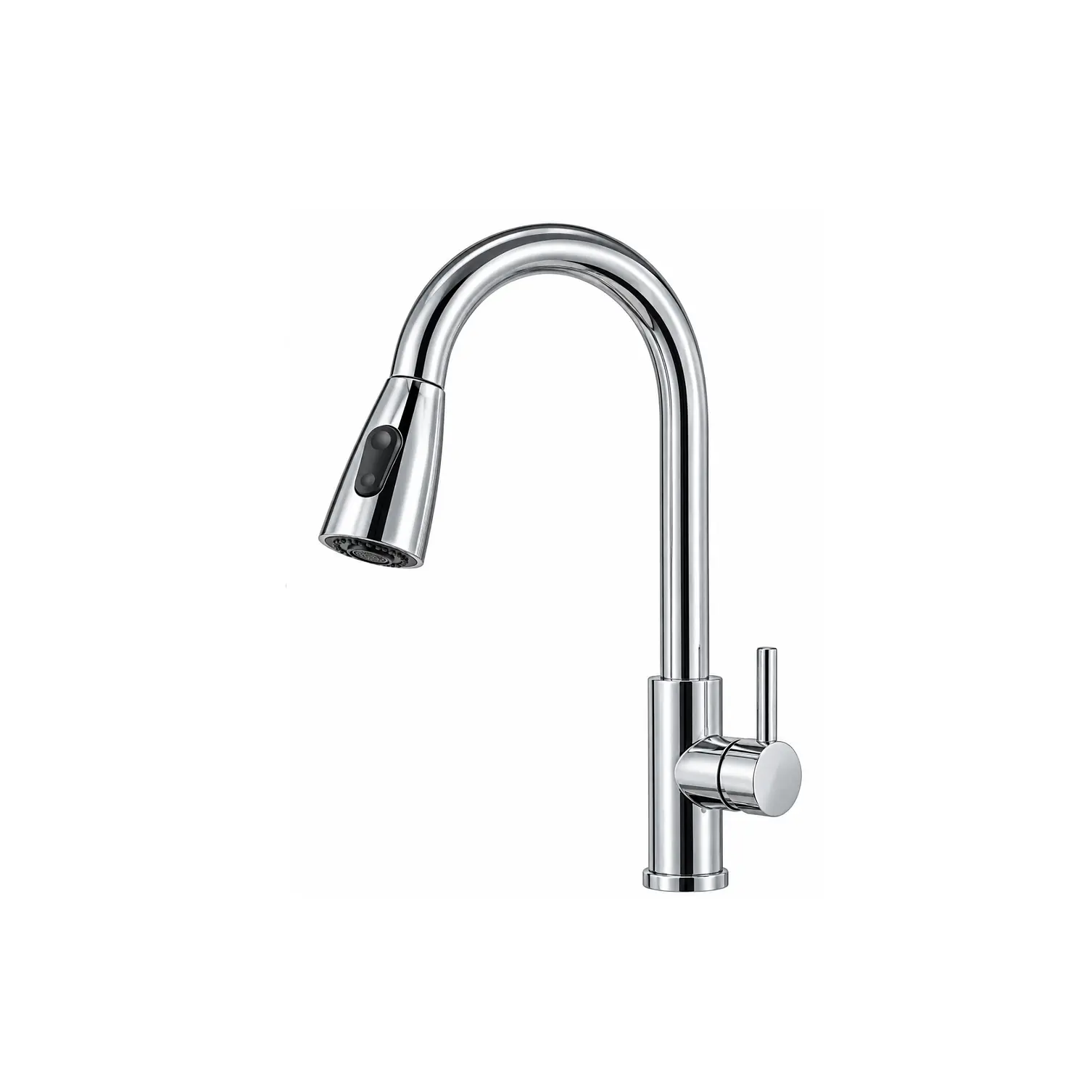 Llave Monomando Lavaplatos Extensible Silver 1