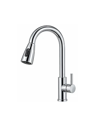Llave Monomando Lavaplatos Extensible Silver