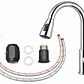 Llave Monomando Lavaplatos Extensible Silver - Miniatura 4