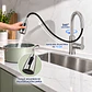 Llave Monomando Lavaplatos Extensible Silver Mate - Miniatura 3