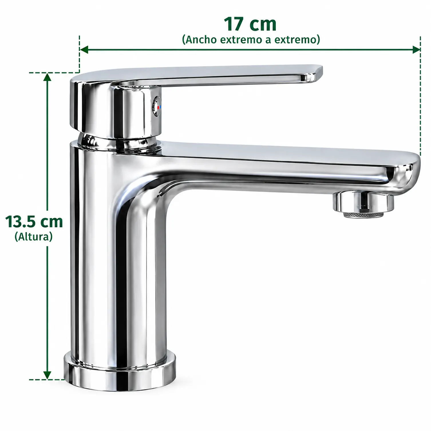 Llave Monomando Lavamanos CHROME 2