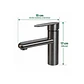 Llave Monomando Lavamanos GRAY - Miniatura 2