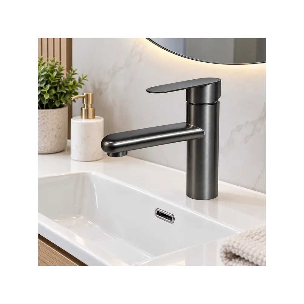 Llave Monomando Lavamanos GRAY 3