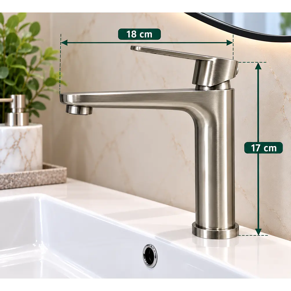  Llave Monomando Lavamanos GRAY 2