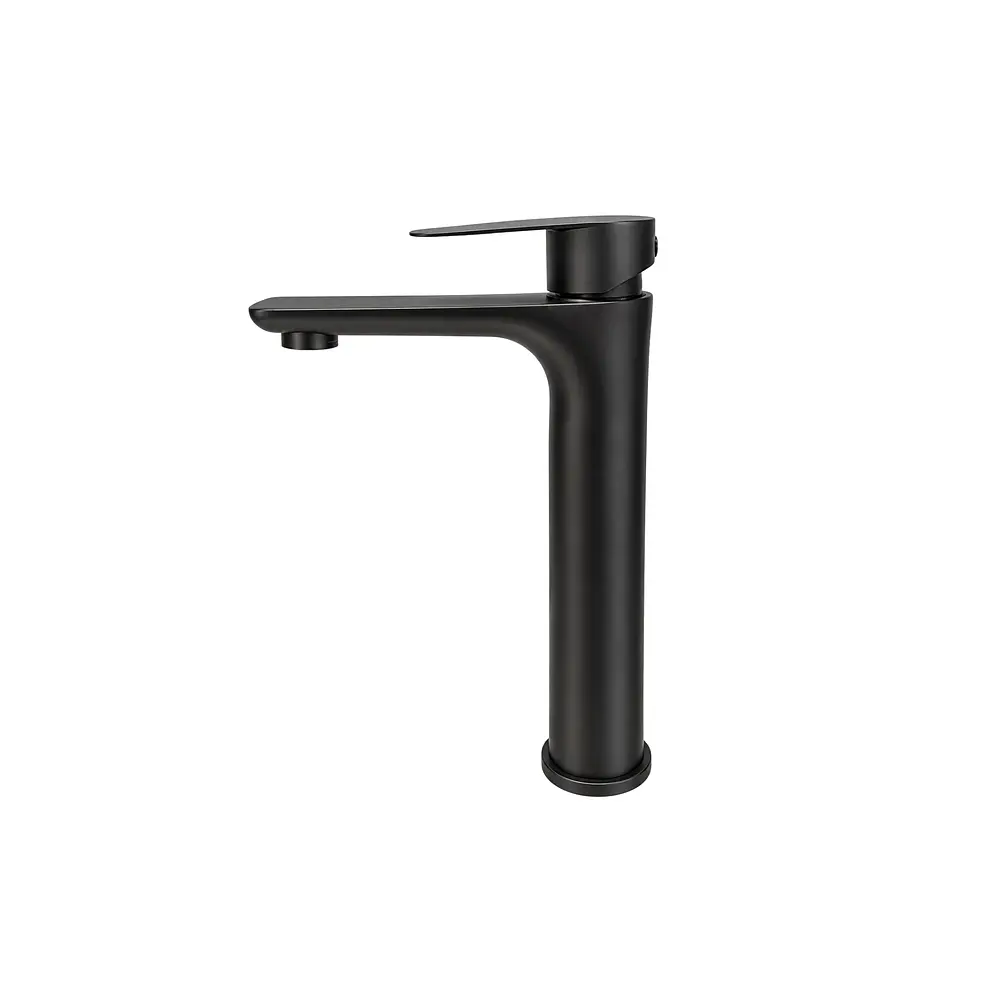  Llave Monomando Lavamanos ALTA BLACK 1